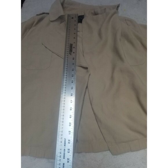 Lucky Brand Womens Open Front Blazer Draped Long Sleeve Jacket Medium White - Picture 6 of 9